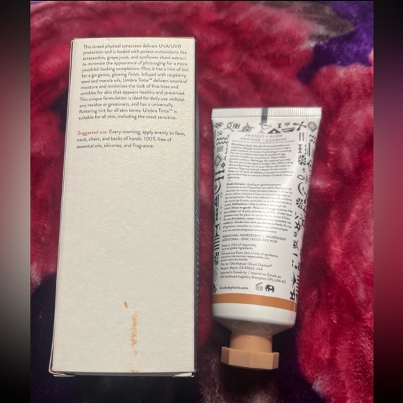 Drunk Elephant Umbra Mineral Cream SPF 30 Tinted Face Sunscreen - Picture 2 of 2